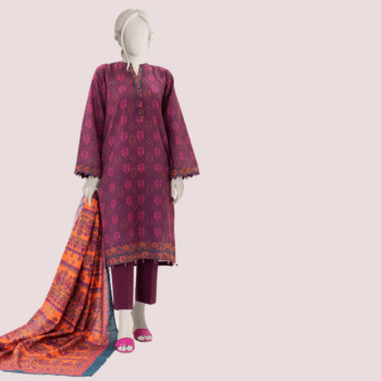 SLUB VISCOSE 3PCS UNSTITCHED