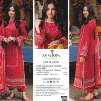 Asim Jofa Original Lawn 8m Suit