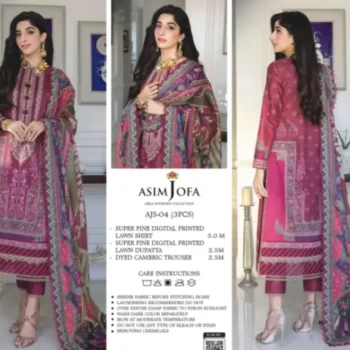 Asim Jofa Original Lawn 8m Suit